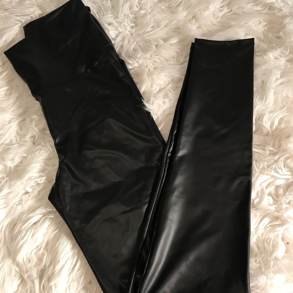 Black leather pants - Picture 1 of 1